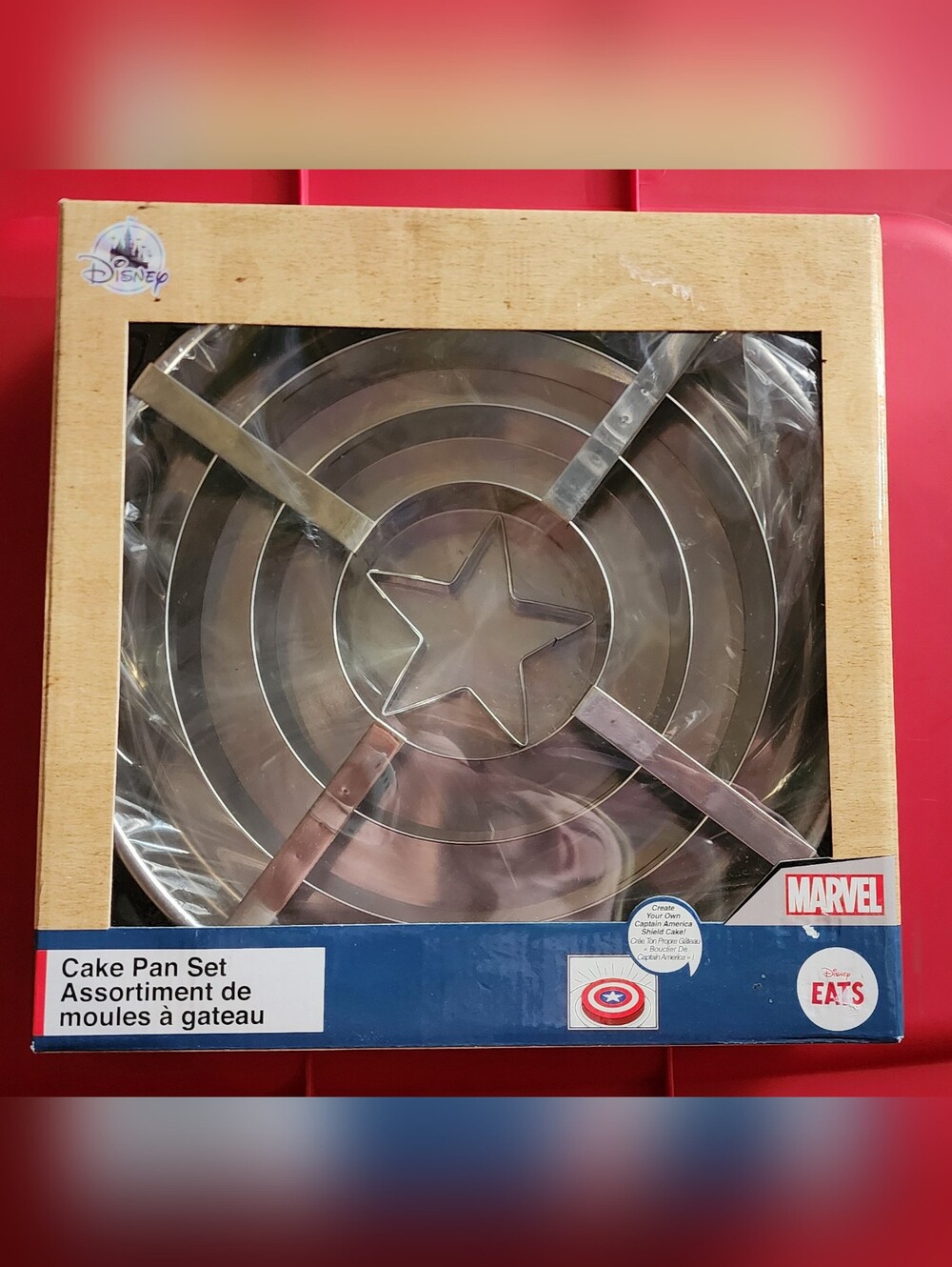 Captain America Cake Pan Set